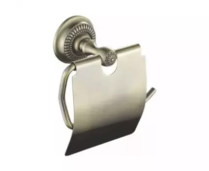 Держатель для туалетной бумаги Rose RG1405Q, бронза
