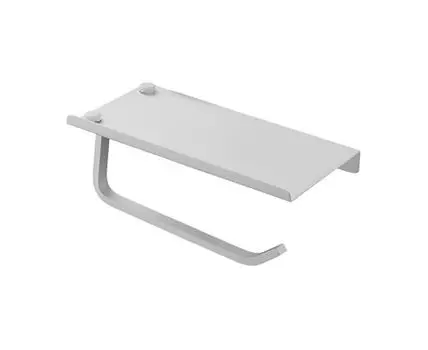 Держатель для туалетной бумаги с полочкой Haiba HB330-8, белый