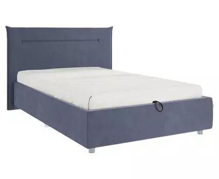 Детская кровать Альба (89,5 / 105, 214, С дном короба для белья, Односпальные, Полутороспальные, Серый, 116 / 189)