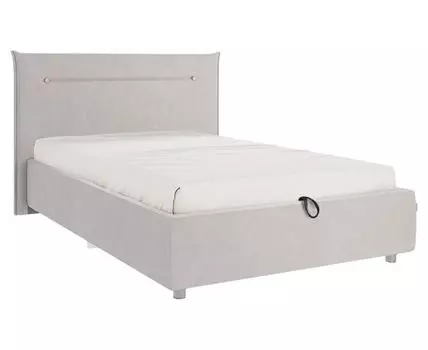 Детская кровать Альба (89,5 / 105, 214, С дном короба для белья, Односпальные, Полутороспальные, Серый, 116 / 189)