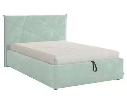 Детская кровать Квест (89,5 / 105, 214, С дном короба для белья, Односпальные, Полутороспальные, Зеленый, 116 / 148)