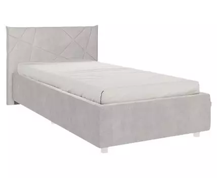 Детская кровать Квест (89,5 / 105, 214, Без дна короба для белья, Односпальные, Одноярусные, Серый, 116 / 148)