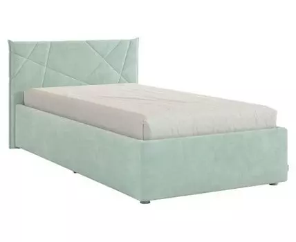 Детская кровать Квест (89,5 / 105, 214, Без дна короба для белья, Односпальные, Одноярусные, Зеленый, 116 / 148)