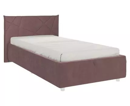 Детская кровать Квест (89,5 / 105, 214, Без дна короба для белья, Односпальные, Одноярусные, Фиолетовый, 116 / 148)