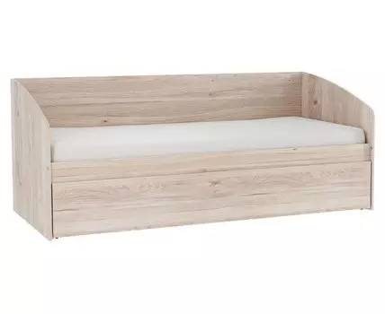 Детская кровать Лайк (79, 204, Односпальные, Жесткие, Светлое дерево, 97)