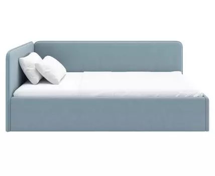 Детская кровать Леонардо (77 / 97, 67,5 / 73, Без изножья, Односпальные, Одноярусные, Синий, 168 / 208)