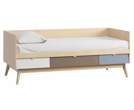 Детская кровать Лесли-3 Gene Plywood Sky