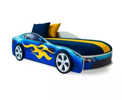 Детская кровать-машина Бондмобиль