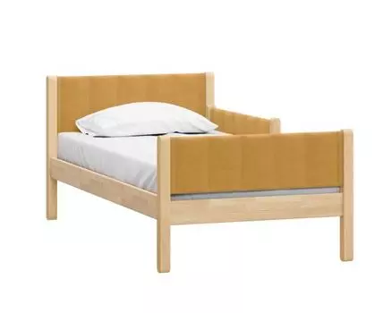 Детская кровать Обри-1 80 Velvet Yellow