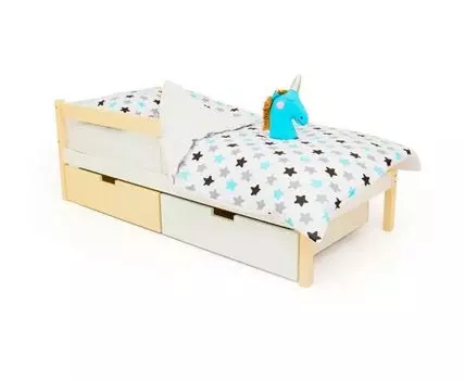 Детская кровать Svogen classic бежево-белый (Белый)