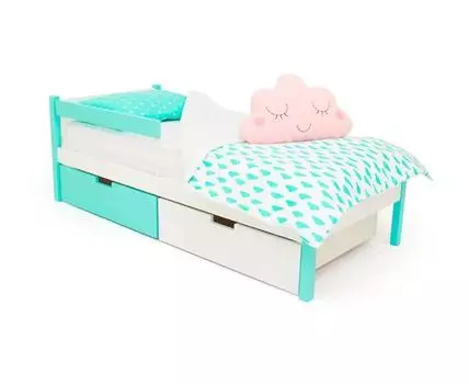 Детская кровать Svogen classic мятно-белый (Белый)