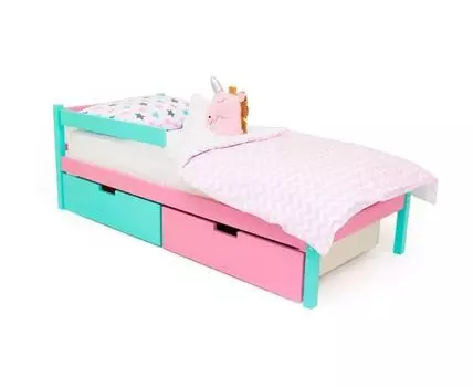 Детская кровать Svogen classic мятный-лаванда (мятный)