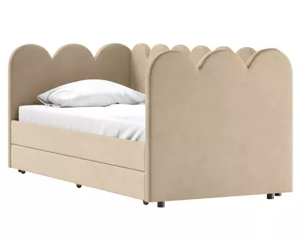 Детская кровать Табби 90 Velvet Beige