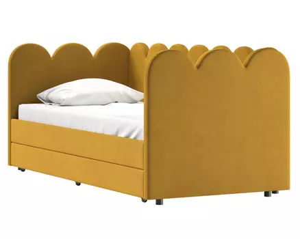 Детская кровать Табби 90 Velvet Yellow
