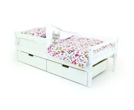 Детская кровать-тахта Svogen белый (мятный)