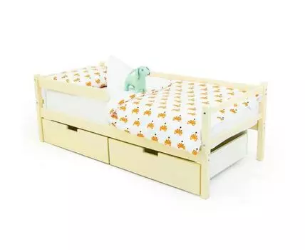 Детская кровать-тахта Svogen бежевый (Бежевый)