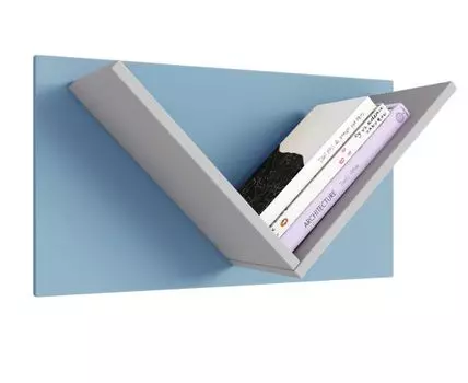 Детская полка Мирум 5Y 600 (33, 26, Дизайнерские, Серый, 60)