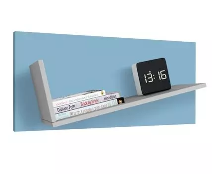 Детская полка Мирум 5Y 800 (33, 26, Дизайнерские, Серый, 80)