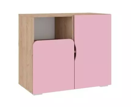 Детская тумба Калейдоскоп (77.2, 44.8, Розовый, 88.1)