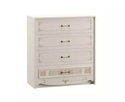 Детский комод Флоренция (95.3, 39.8, Светлое дерево, 86.8)