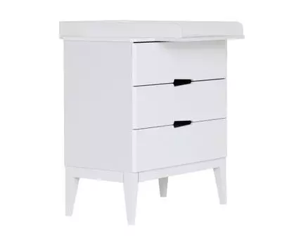 Детский комод Мия (91,6, 75,2, Пеленальные, Белый, 75,4)