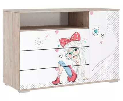 Детский комод Ренни (72, 42, Белый, 105)