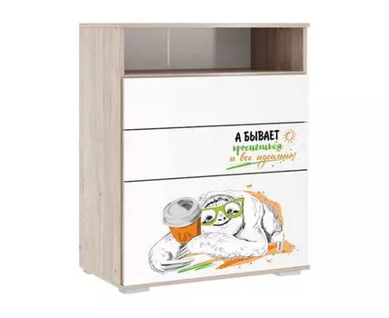 Детский комод Ренни (89, 42, Белый, 71)