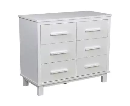 Детский комод Симпл 7 (93, 51,2, Без рамки для пеленания, Белый, 110,2)
