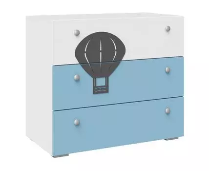 Детский комод Сити (77, 47, Белый, 88)