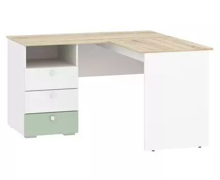 Детский компьютерный стол Банни (76, 130, Угловые, Белый, 130)