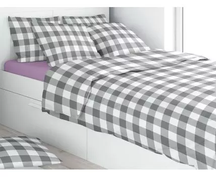 Детский комплект постельного белья Клеточка
