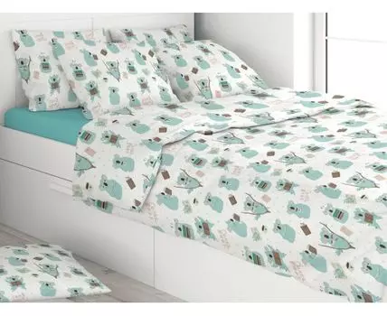 Детский комплект постельного белья Коалы