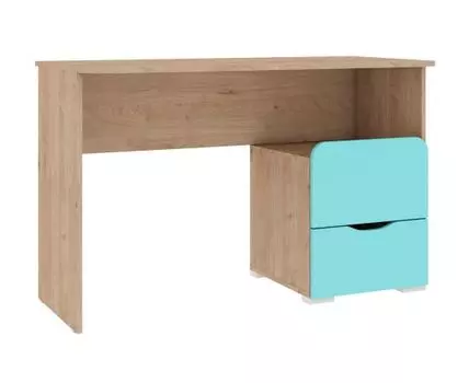 Детский письменный стол Калейдоскоп (77.2, 59, Прямые, Синий, 120)