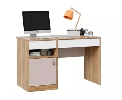 Детский письменный стол Марвин (75, 59, Прямые, Бежевый, 120)