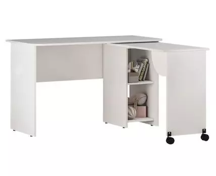 Детский письменный стол Трио (75, 59.1, Трансформеры, Белый, 123)