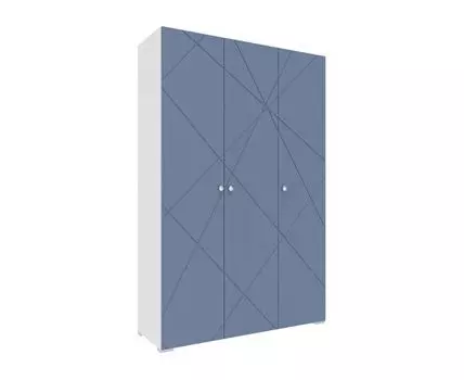 Детский шкаф Абрис (202, 46, Прямые, Белый, 132.1)