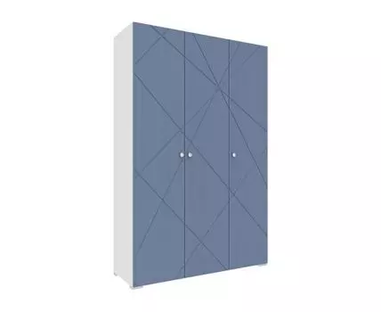 Детский шкаф Абрис (202, 46, Прямые, Белый, 132.1)