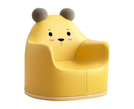 Детский стул Кидс Мишка (45 / 57, 52 / 55, Желтый, 50 / 52)