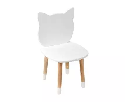 Детский стул Кошка (55, 32, Белый, 29)
