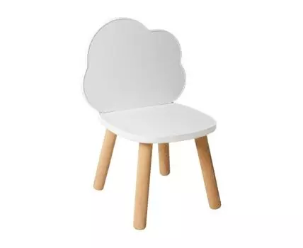 Детский стул Облачко (53,3, 32, Белый, 29,5)