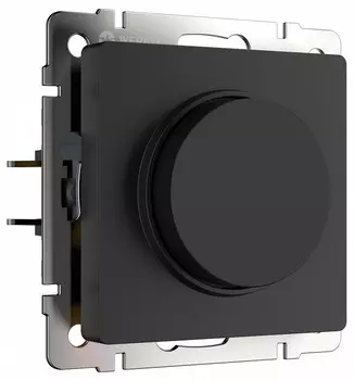 Диммер без рамки Werkel черные матовый W1142008