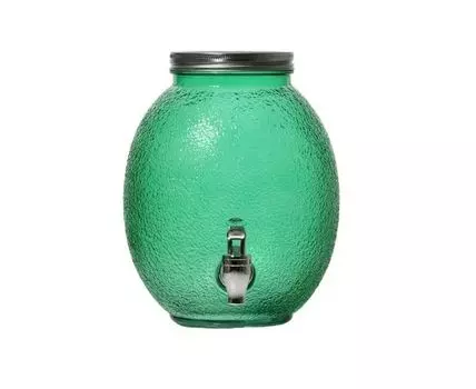 Диспенсер для напитков стеклянный Fresh 4 л