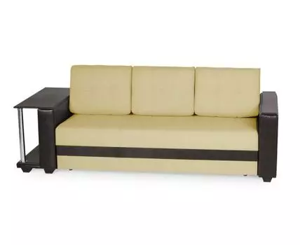 Диван Адамс Лайт со столиком (Текстиль, Кремовый)