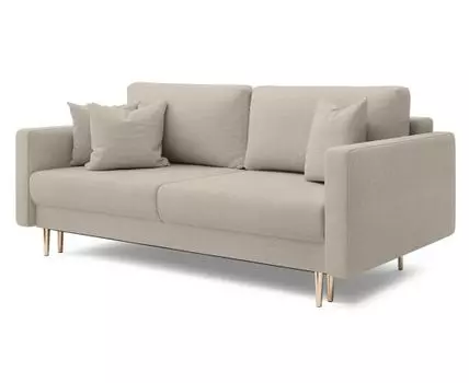 Диван Астро Лайт (Велюр, Бежевый)