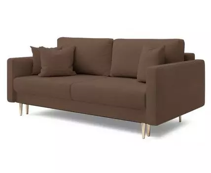 Диван Астро Лайт (Велюр, Коричневый)