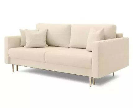 Диван Астро Лайт (Велюр, Кремовый)