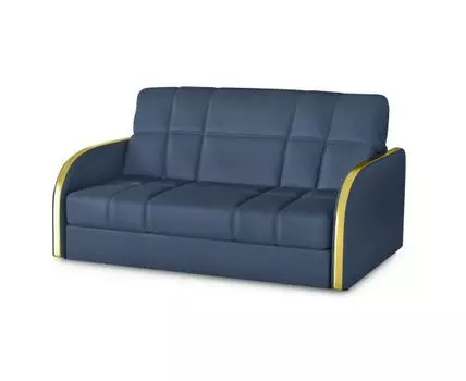 Диван Барто Лайт (Текстиль, Синий)