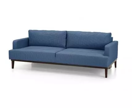Диван Бендиго Лайт (Текстиль, Синий)