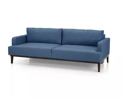 Диван Бендиго Лайт (Текстиль, Синий)