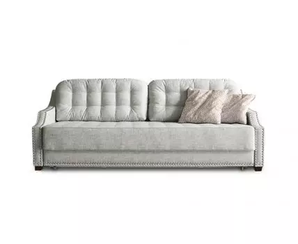 Диван Бергамо (Текстиль, светло-серый)